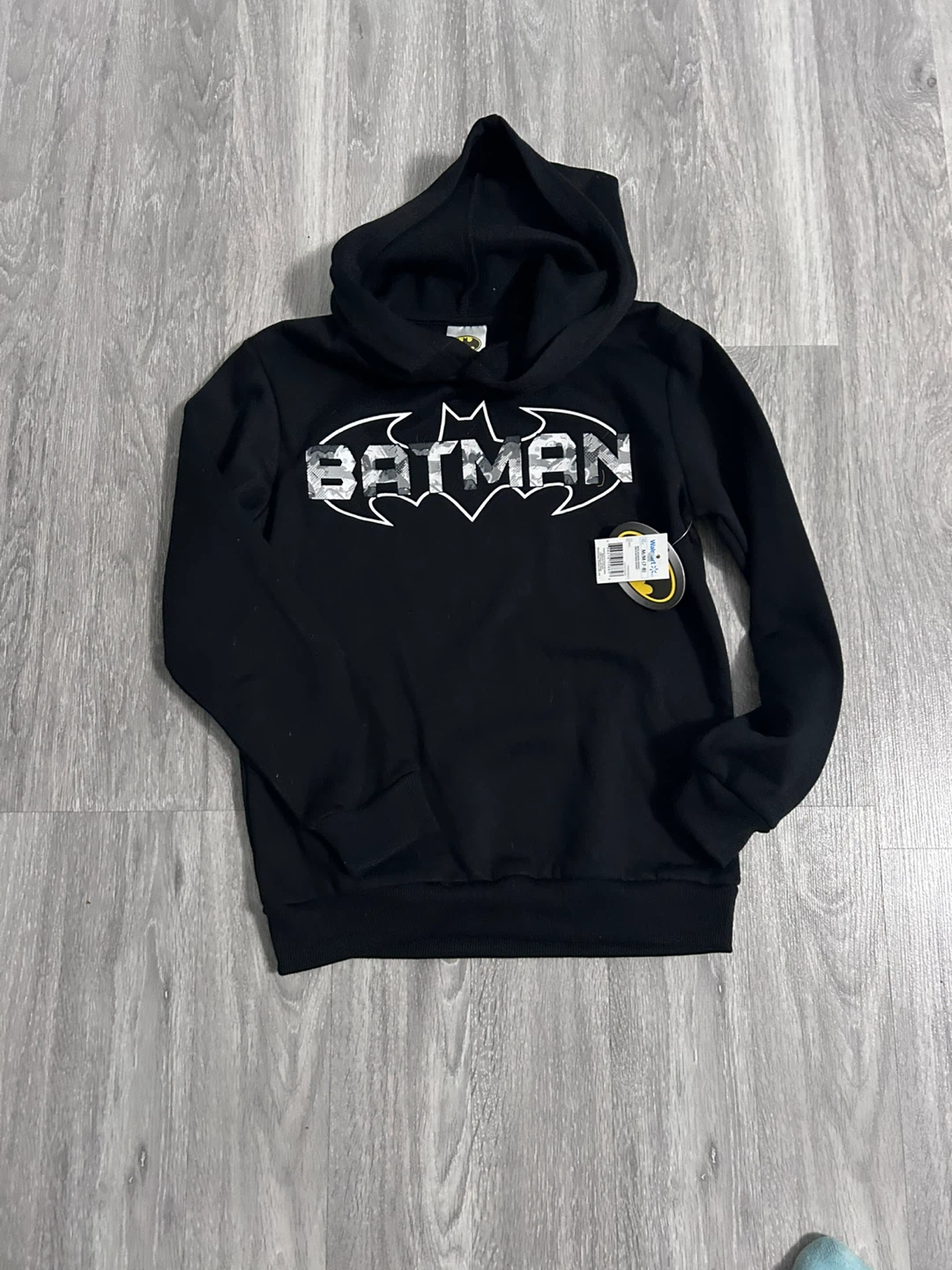 New Batman Hoodie - Size M (7-8)