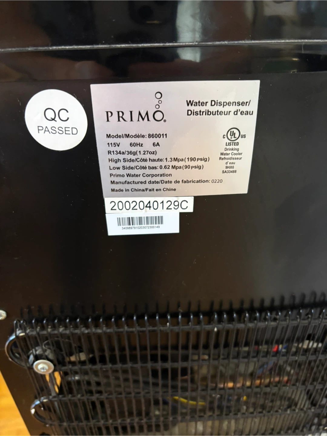 Primo Water Dispenser - Parts or Repair, offers accepted - photo 2