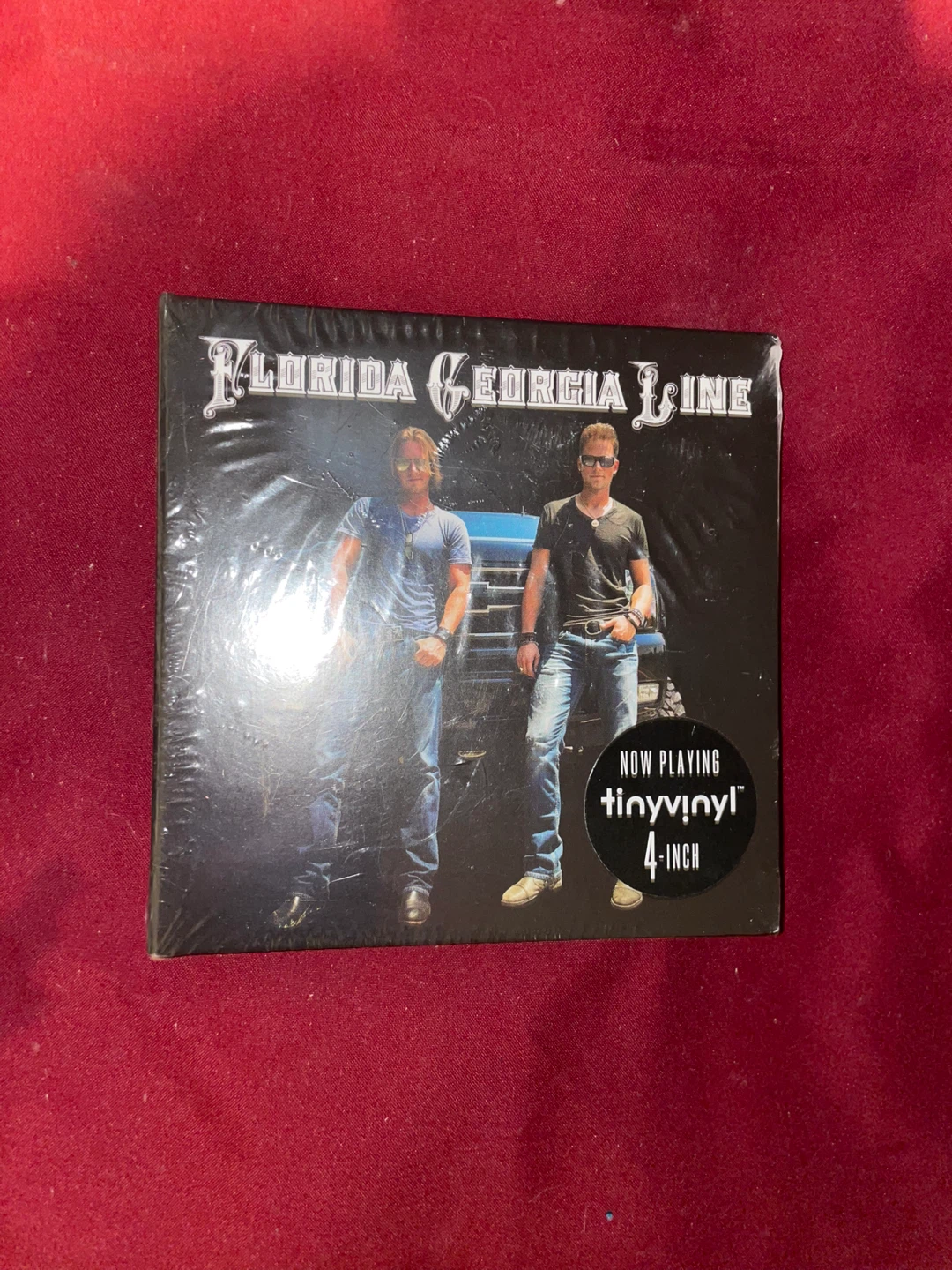 Florida Georgia Line 4-inch Tiny Vinyl Record