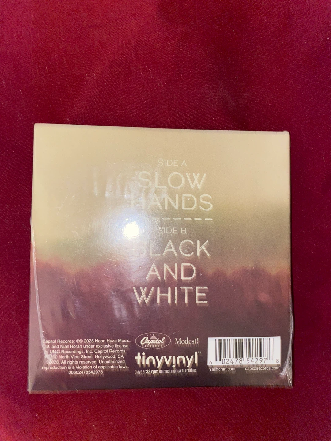 Niall Horan - Slow Hands/Black & White Vinyl - New! - photo 2