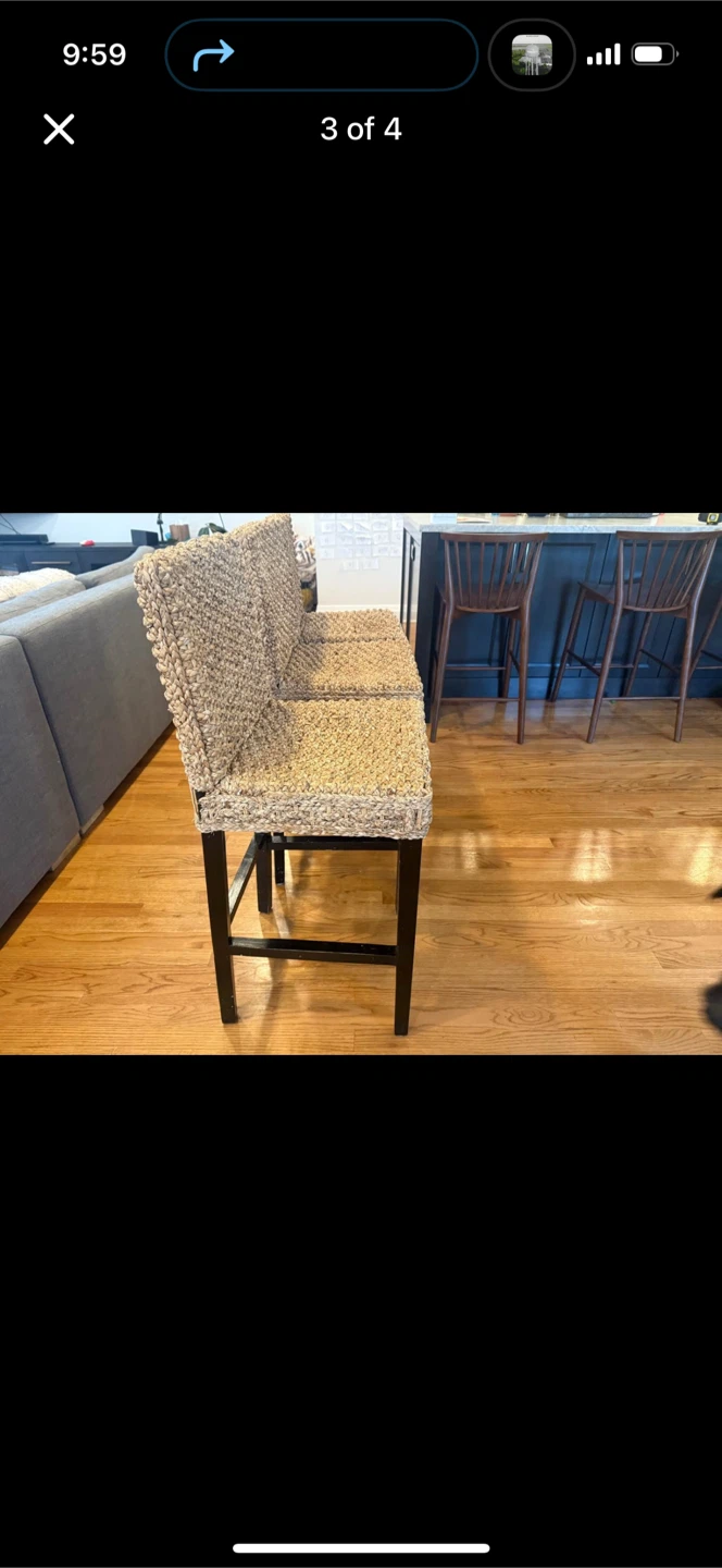 3 stools bar height - photo 3