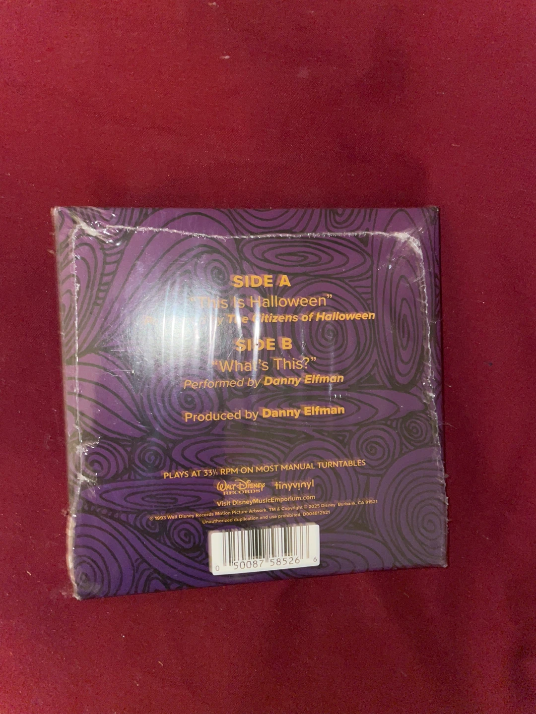 The Nightmare Before Christmas Vinyl Record - photo 2