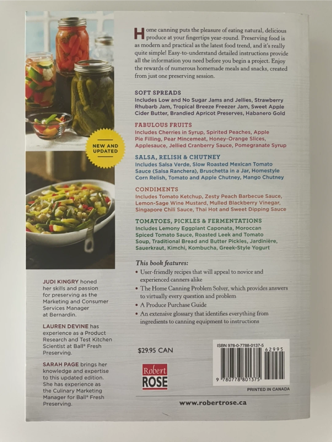 BRAND NEW!  Book of Home Preserving - photo 4