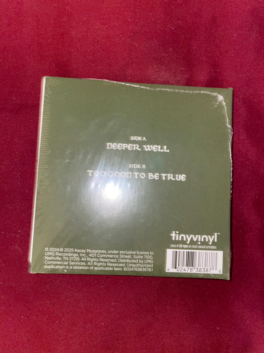 Kacey Musgraves - Deeper Well Vinyl (Target Exclusive) - photo 2