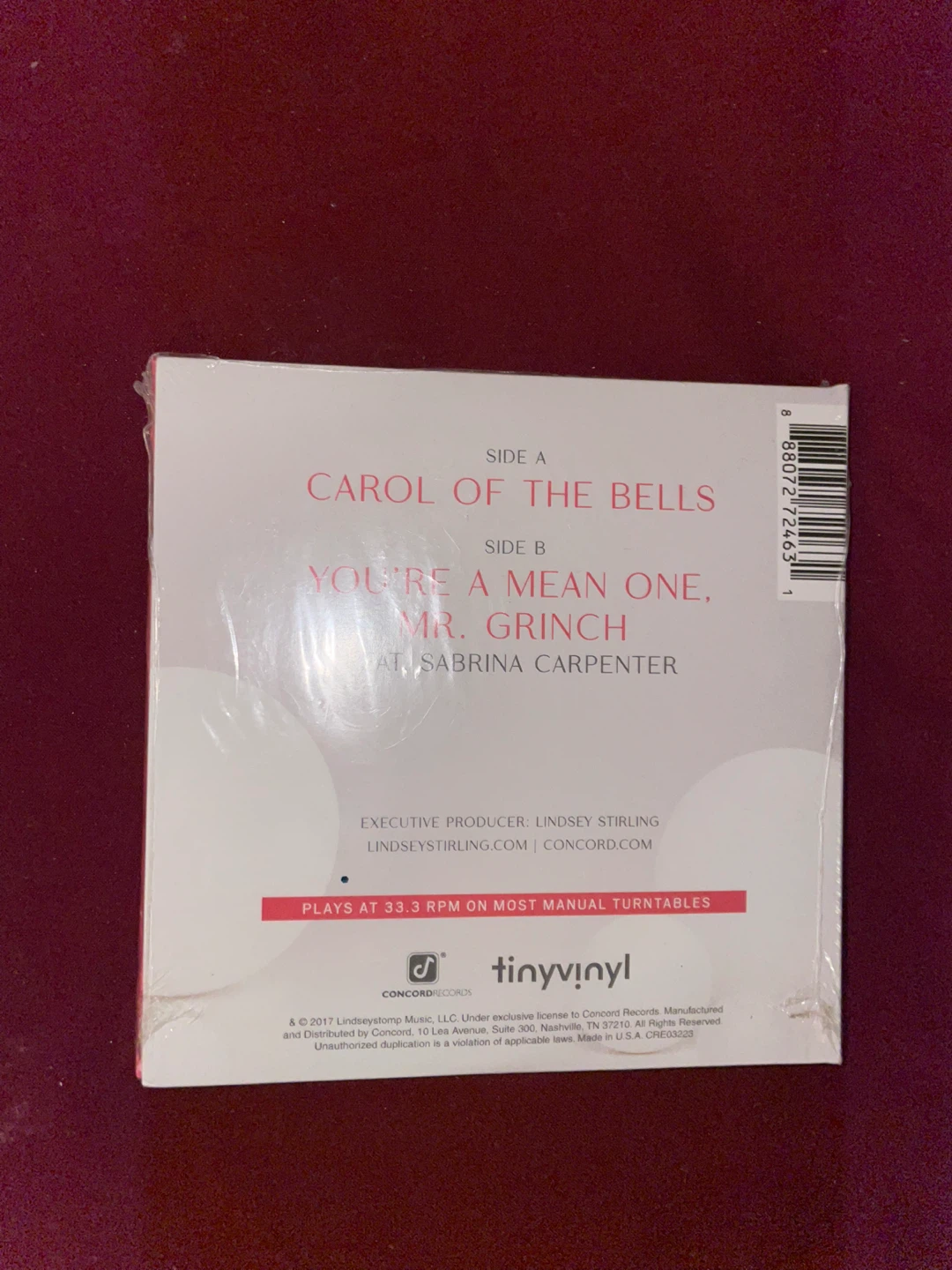 Lindsey Stirling Warmer in the Winter Vinyl - photo 2