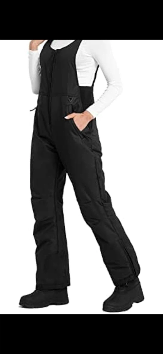 NEW! Ohuhu Waterproof Insulated Thermal Snow Bib Snow Ski Pants - photo 2