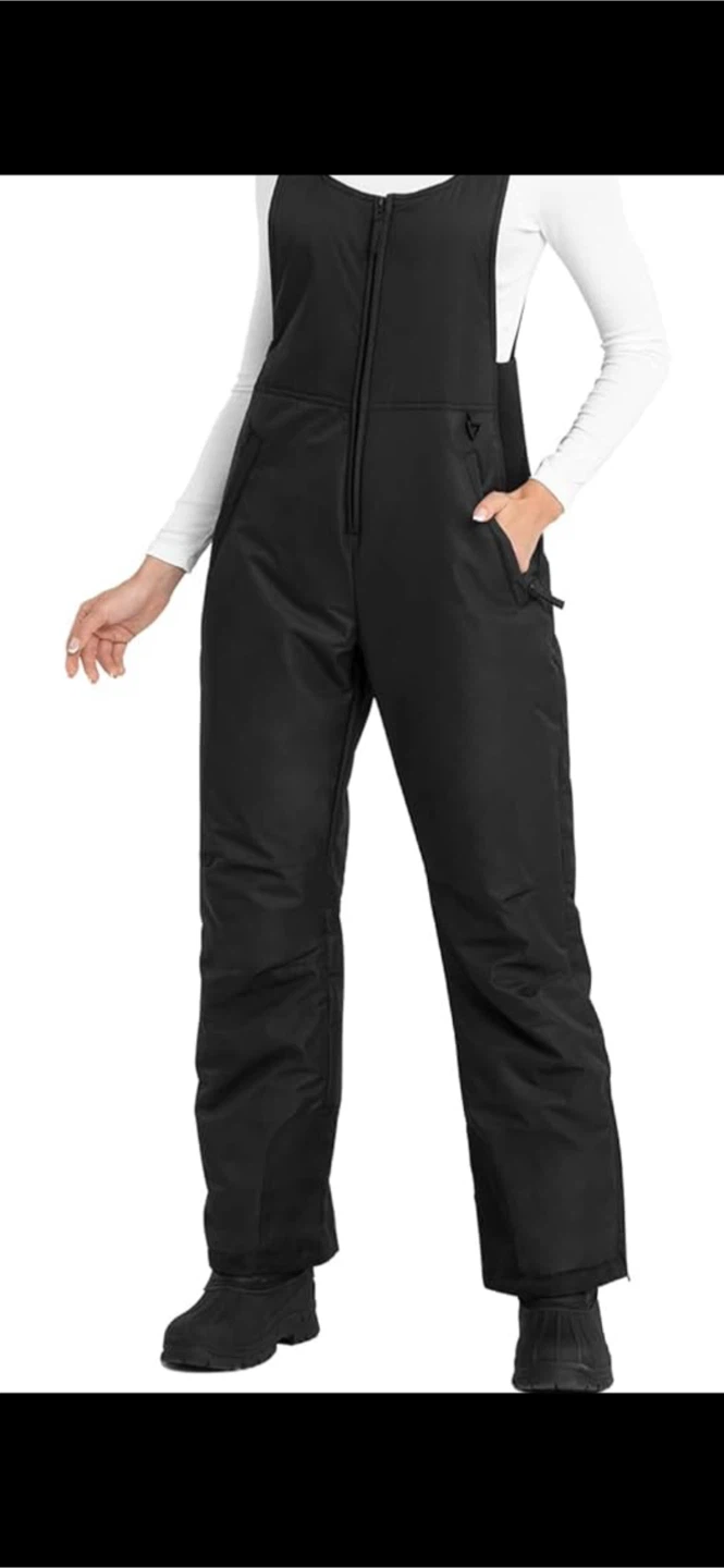 NEW! Ohuhu Waterproof Insulated Thermal Snow Bib Snow Ski Pants