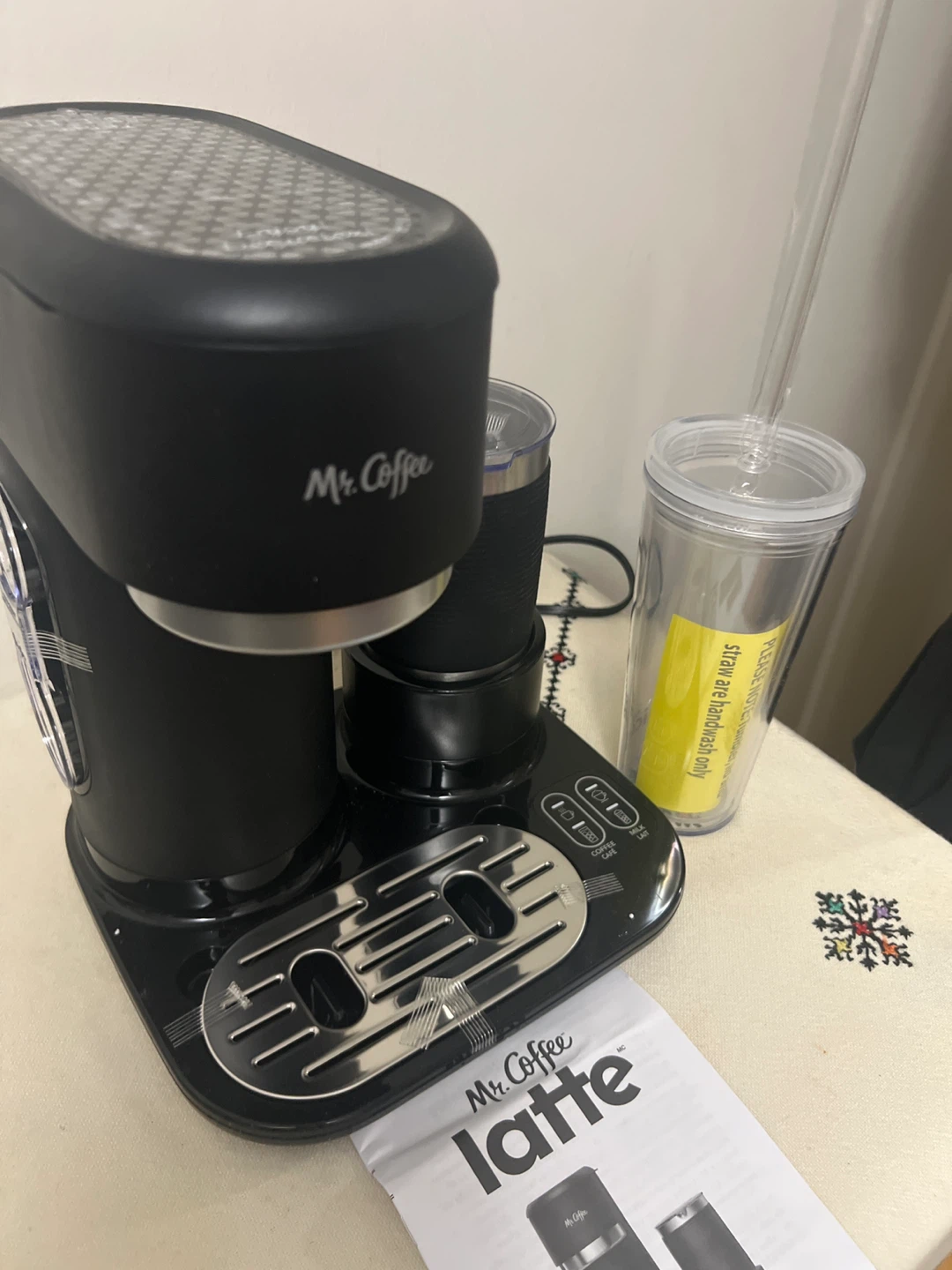 Mr. Coffee Latte Iced + Hot Coffeemaker & Milk Frother - photo 3