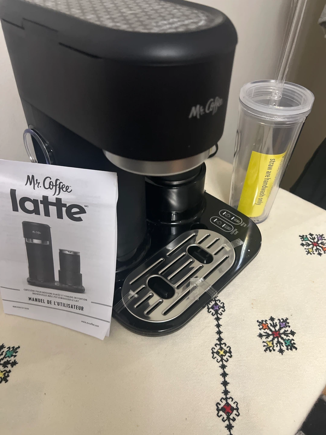 Mr. Coffee Latte Iced + Hot Coffeemaker & Milk Frother - photo 4