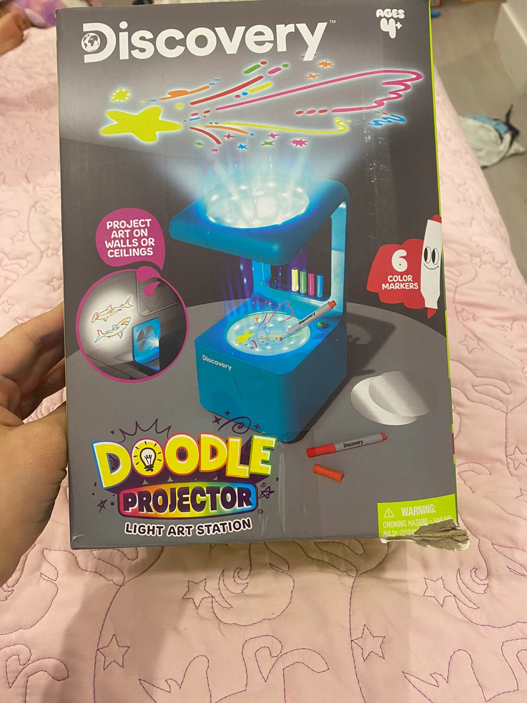 Discovery Doodle Projector Light Art Station