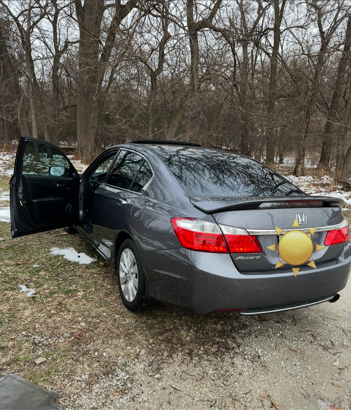 2014 Honda Accord Sedan  EX-L Nav- Gray - photo 2