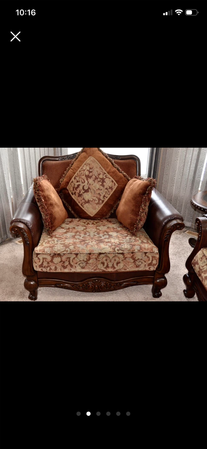 Vintage Style Sofa Set (Ashley) - photo 2