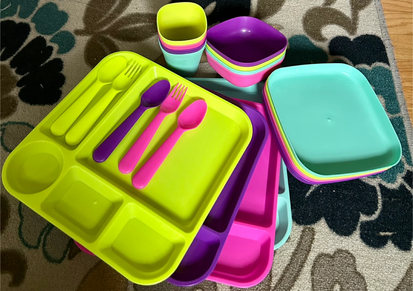 Colorful Kids' Dish Set - photo 2