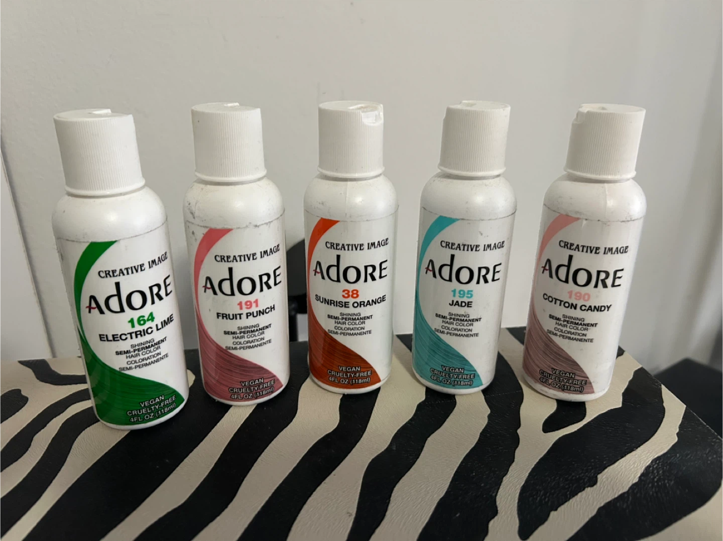 Semi-Permanent Adore Hair Color - 13 bottles - photo 2