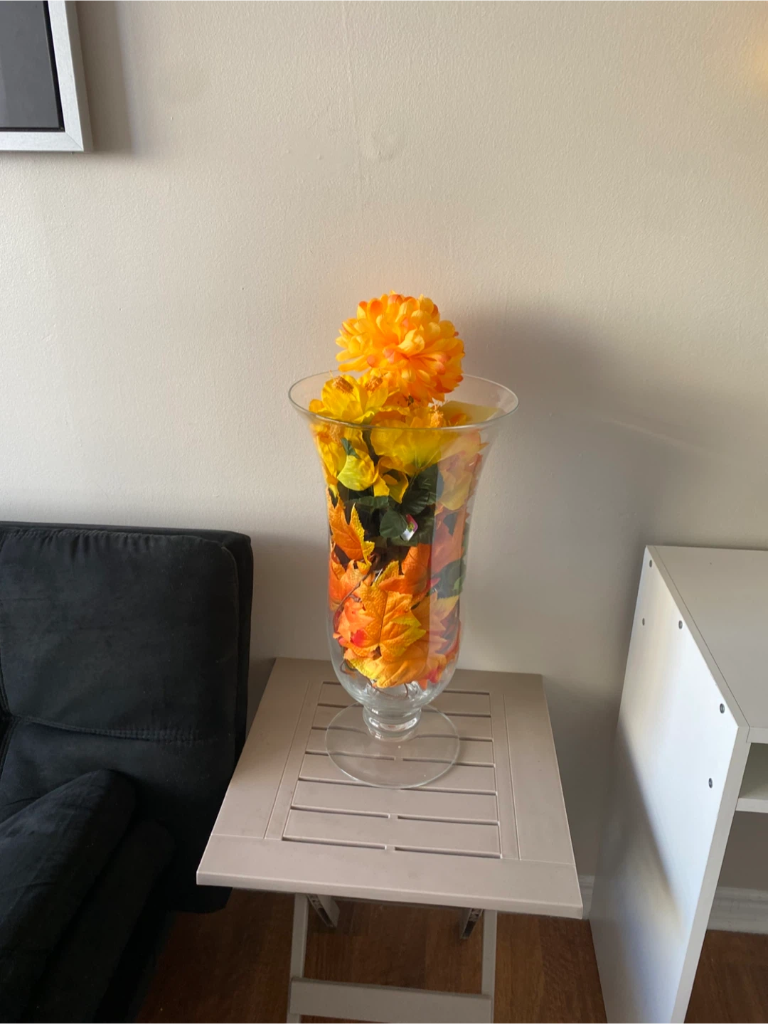 Home Decor Vase with Faux Flowers - photo 4