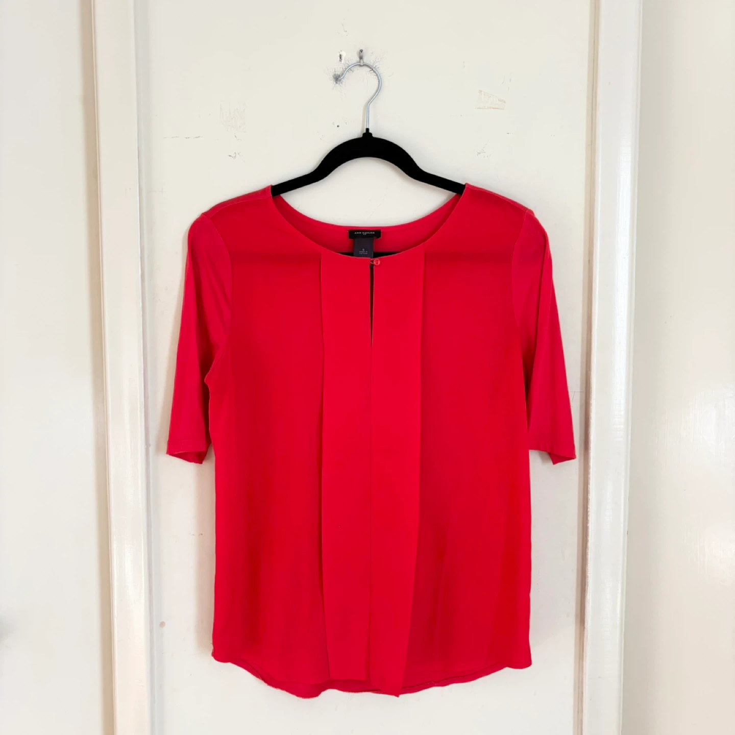 Ann Taylor Red Top - Size Small