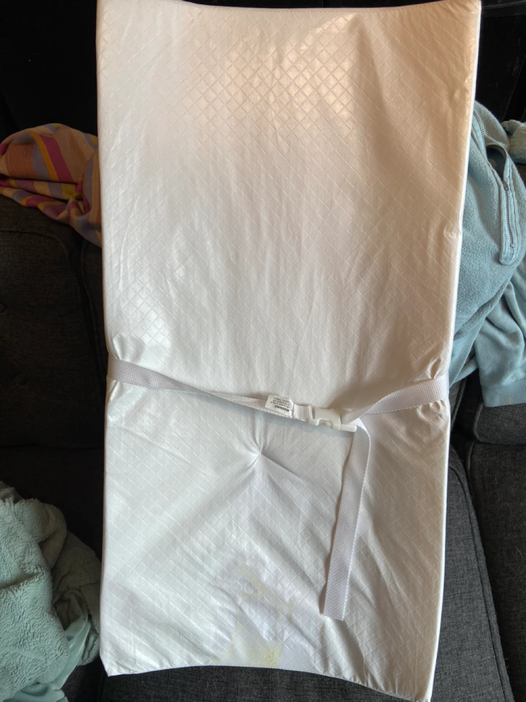 White Changing Pad