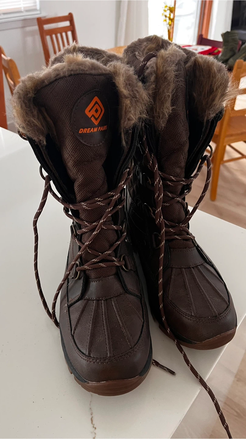 Dream Pairs Brown Winter Snow Boots - photo 3
