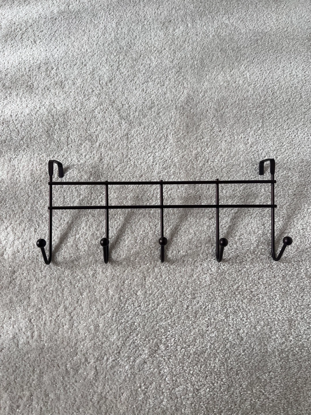 Over-the-Door Hook/hangers - dark bronze colour