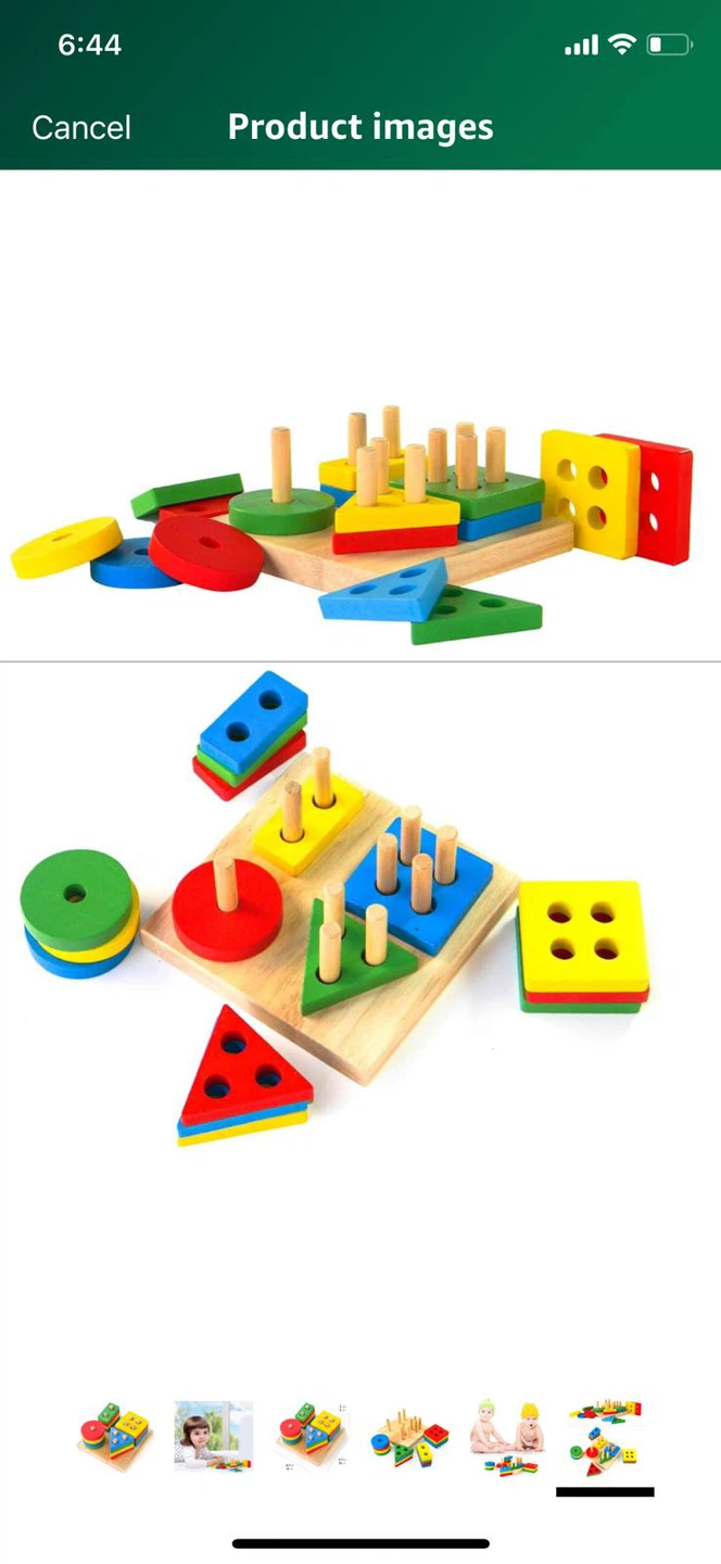 New-Boxiki Kids Geometric Stacker Toy - photo 4