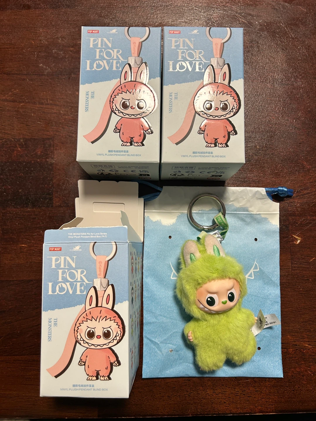 Pop Mart The Monsters Pin for Love Blind Box