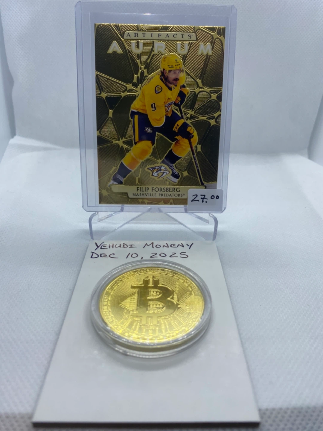 2025-26 Hockey Artifacts Aurum Card