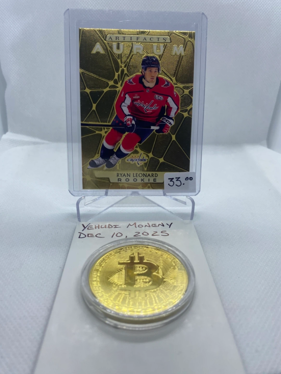 2025-26 Hockey Artifacts Aurum Card - photo 3