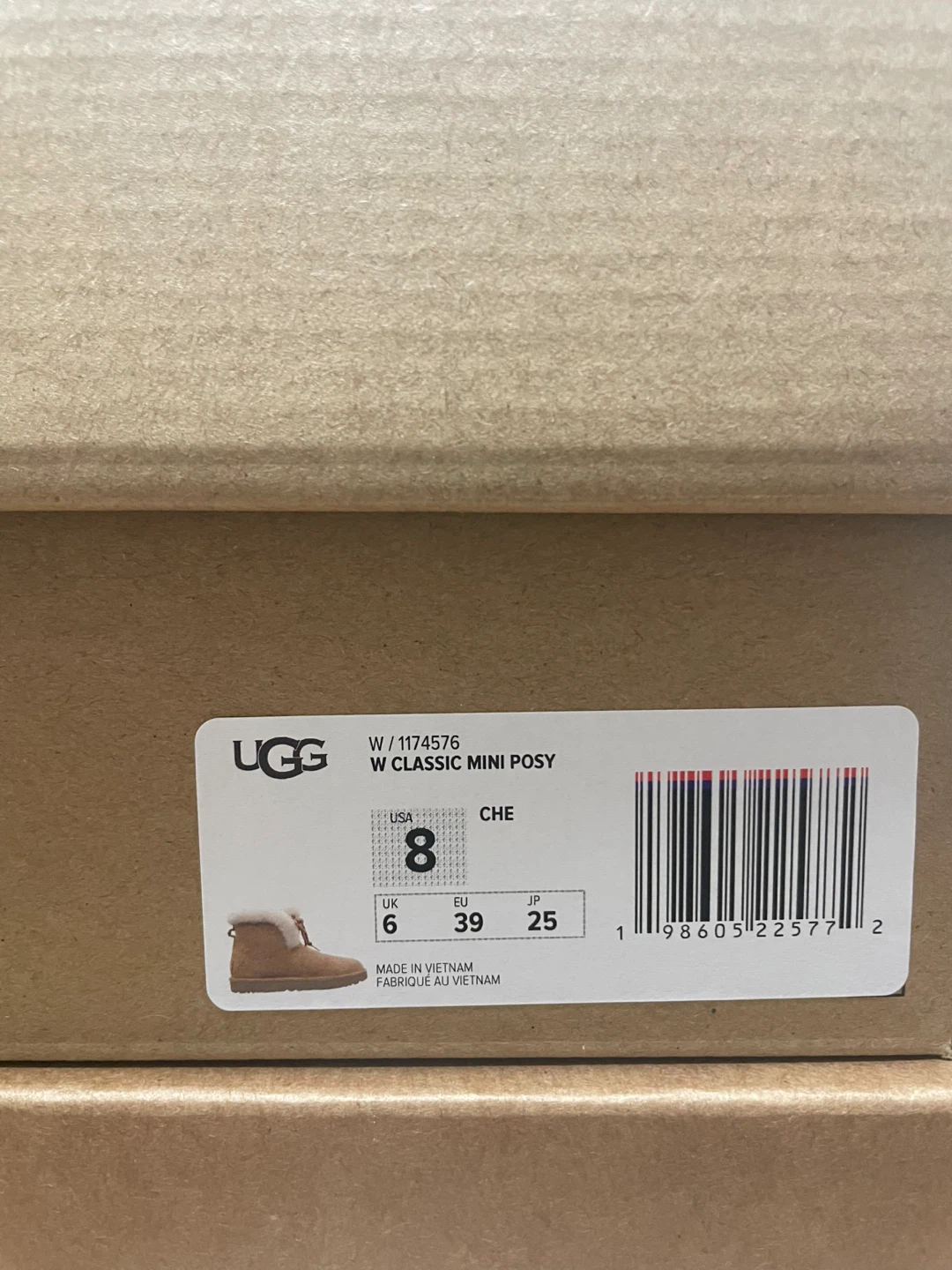 UGG Classic Mini Posy Boots - Women's Size 8 - photo 5