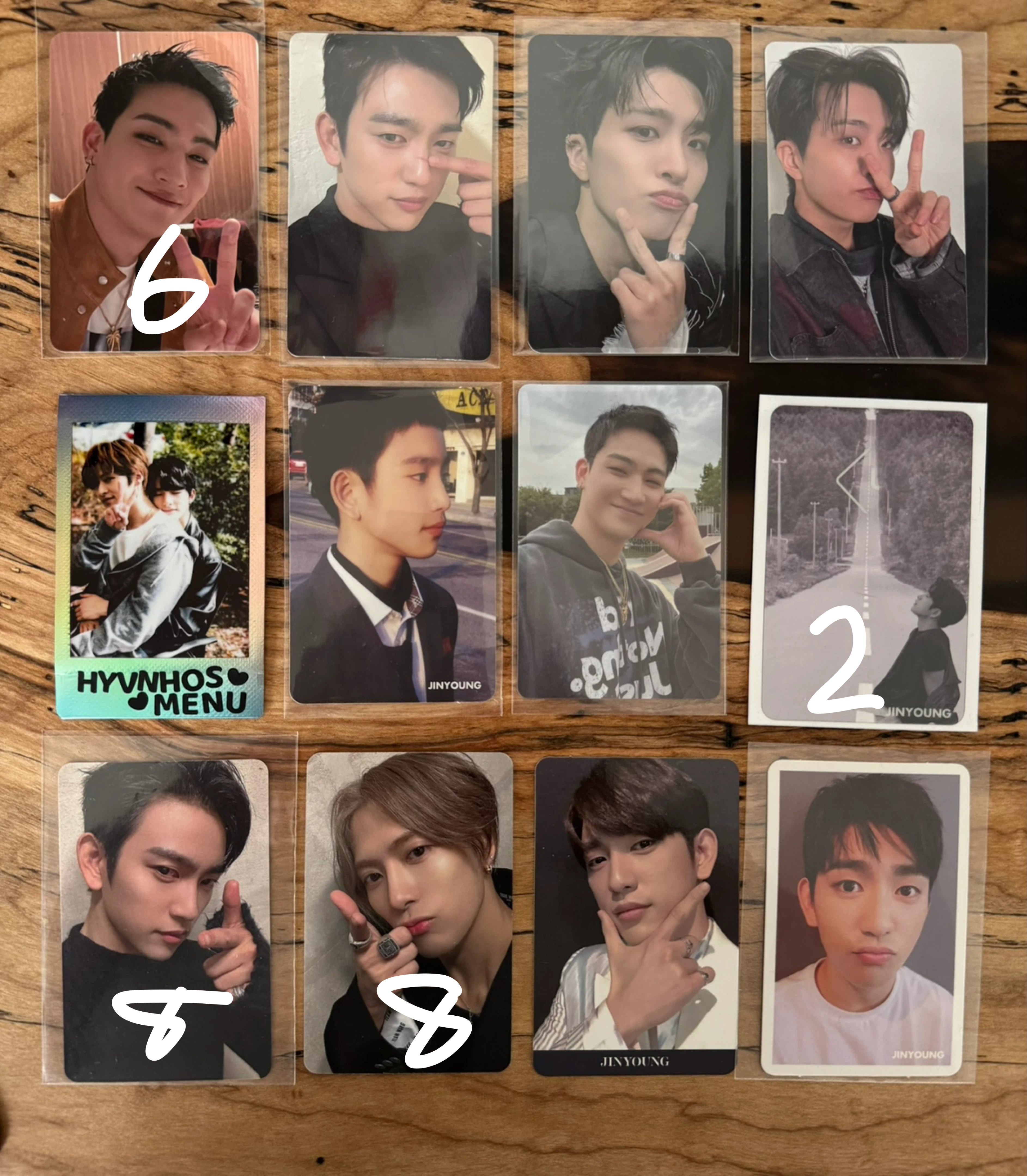 got7 album pcs and pobs