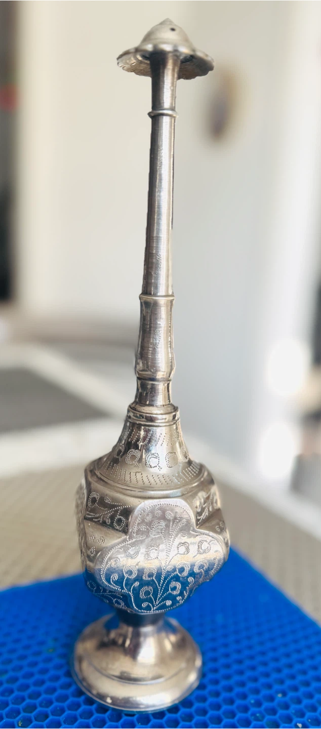 Vintage Metal Spray Container- great collection item