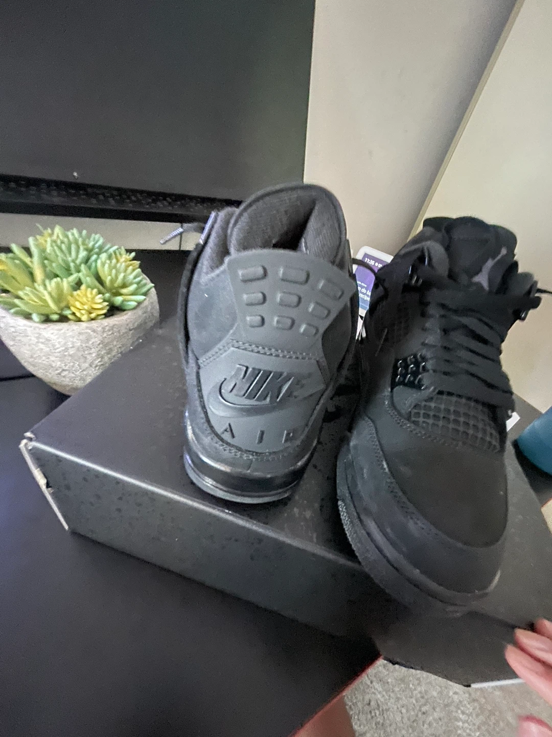Nike Air Jordan 4 Black Cat - photo 3