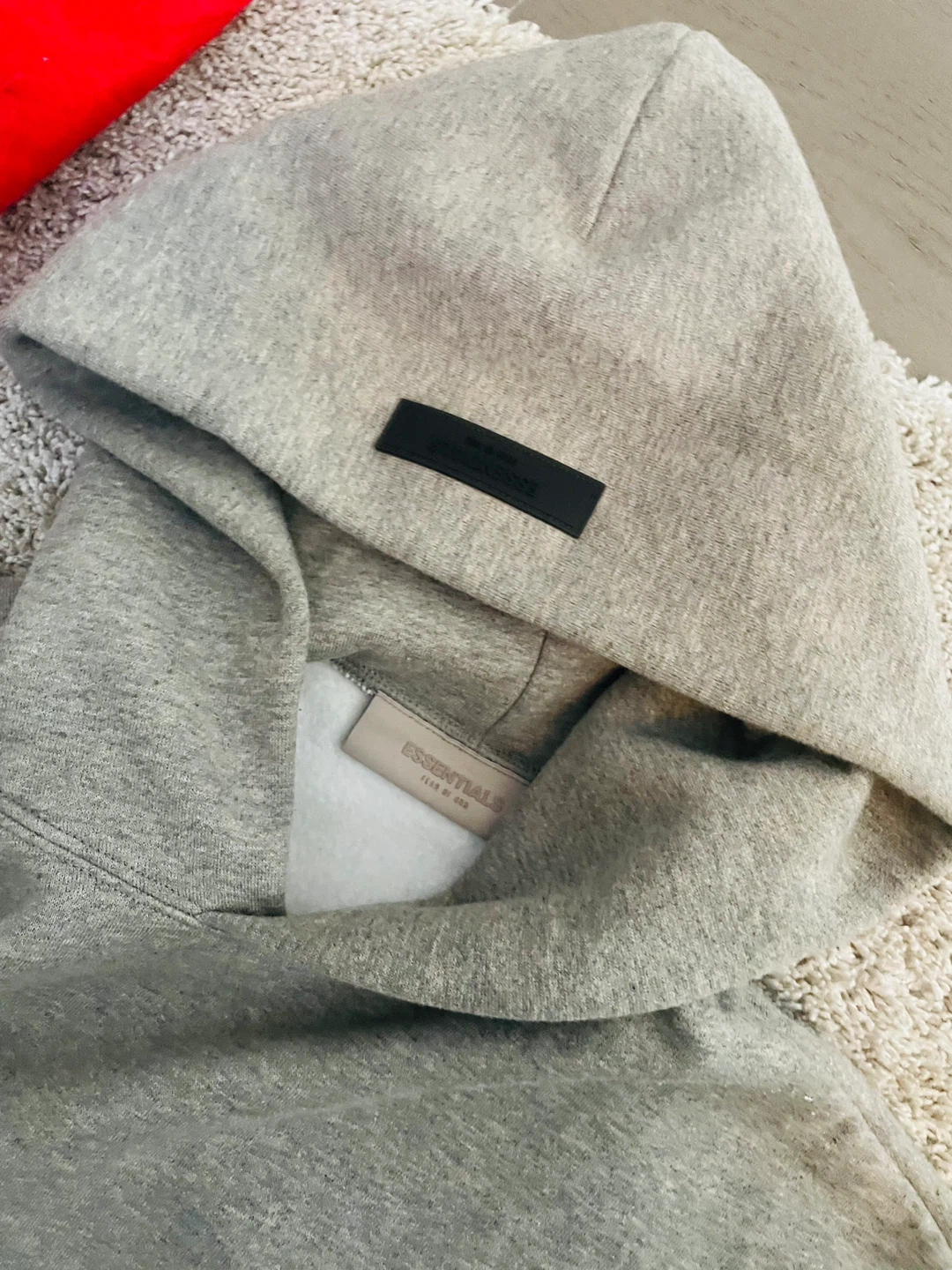 Essentials Fear of God Hoodie - XS Dark Oatme - photo 5
