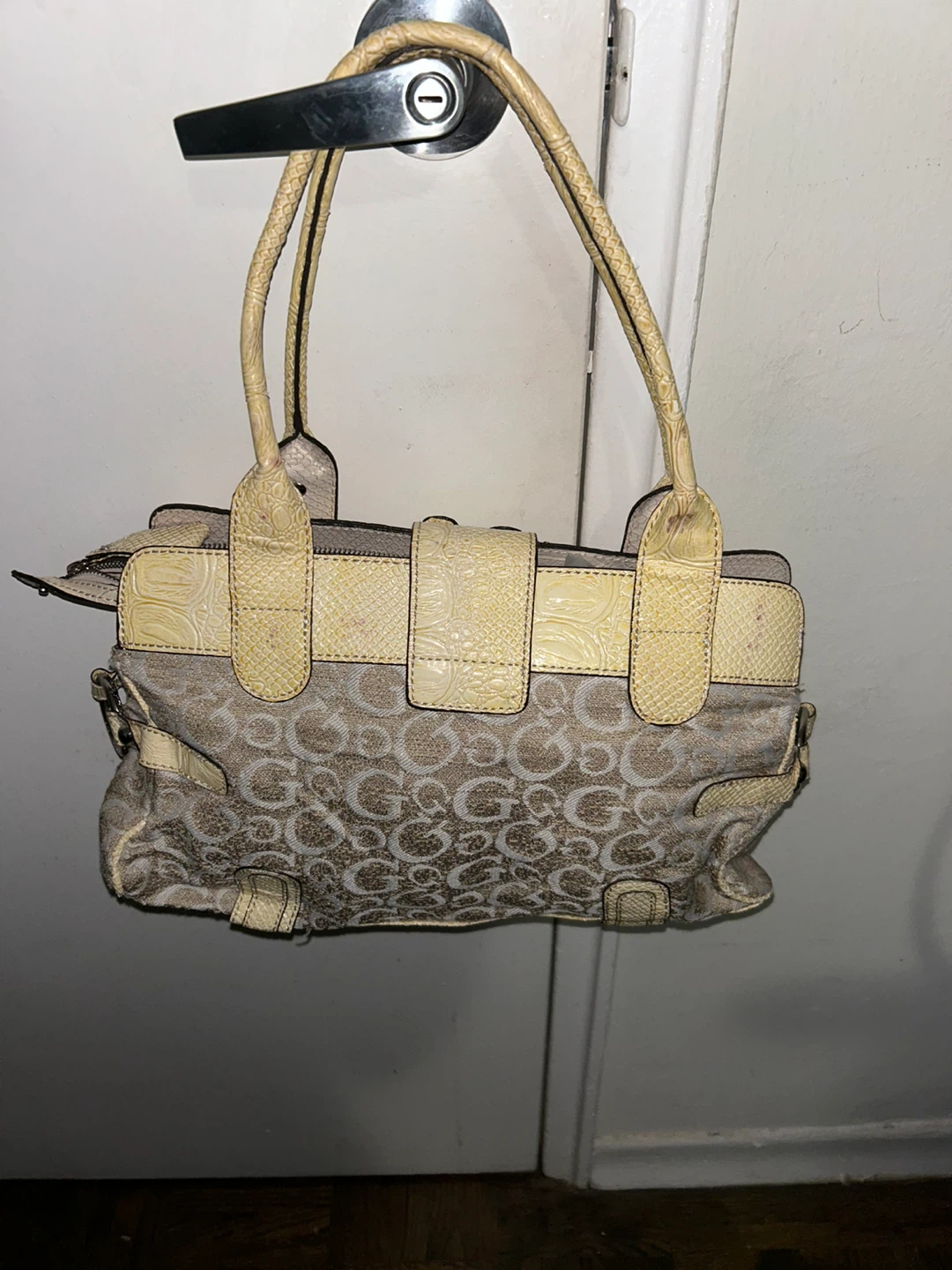 Guess Beige & Cream Handbag - photo 3