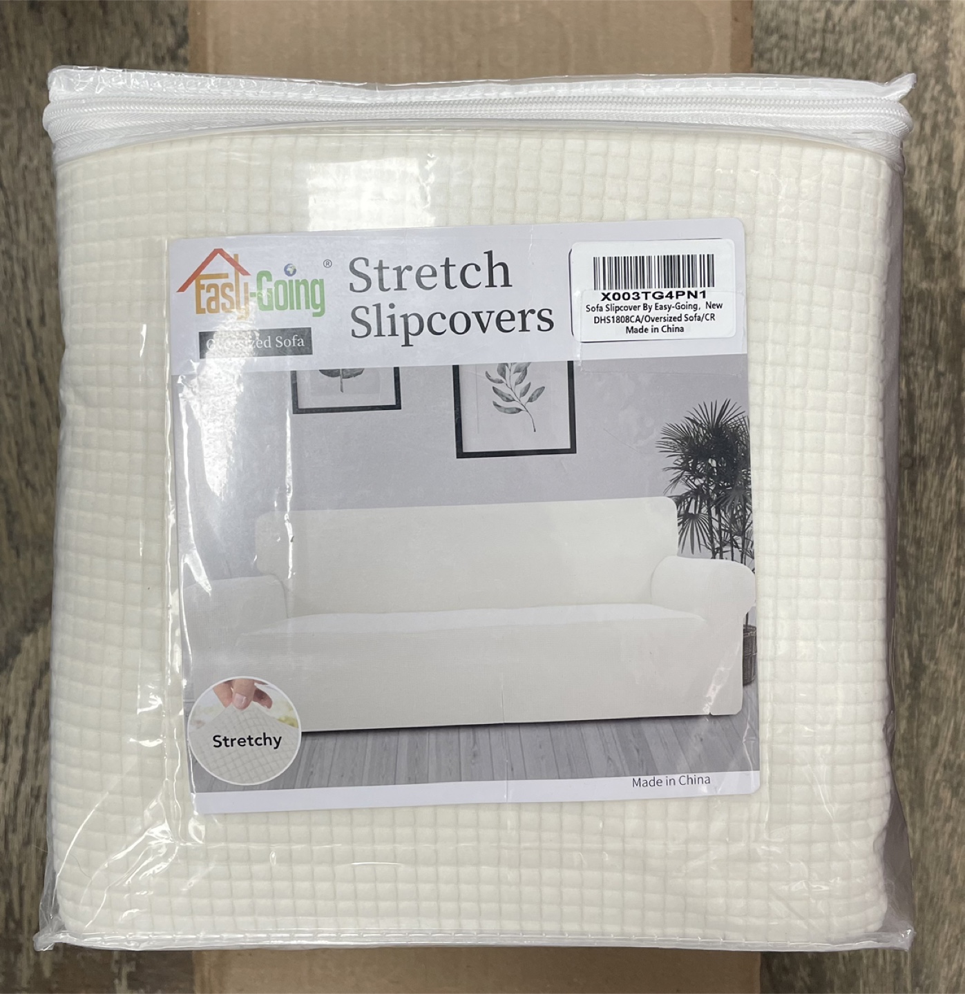 Easy-Going Stretch Oversized Sofa Slipcover