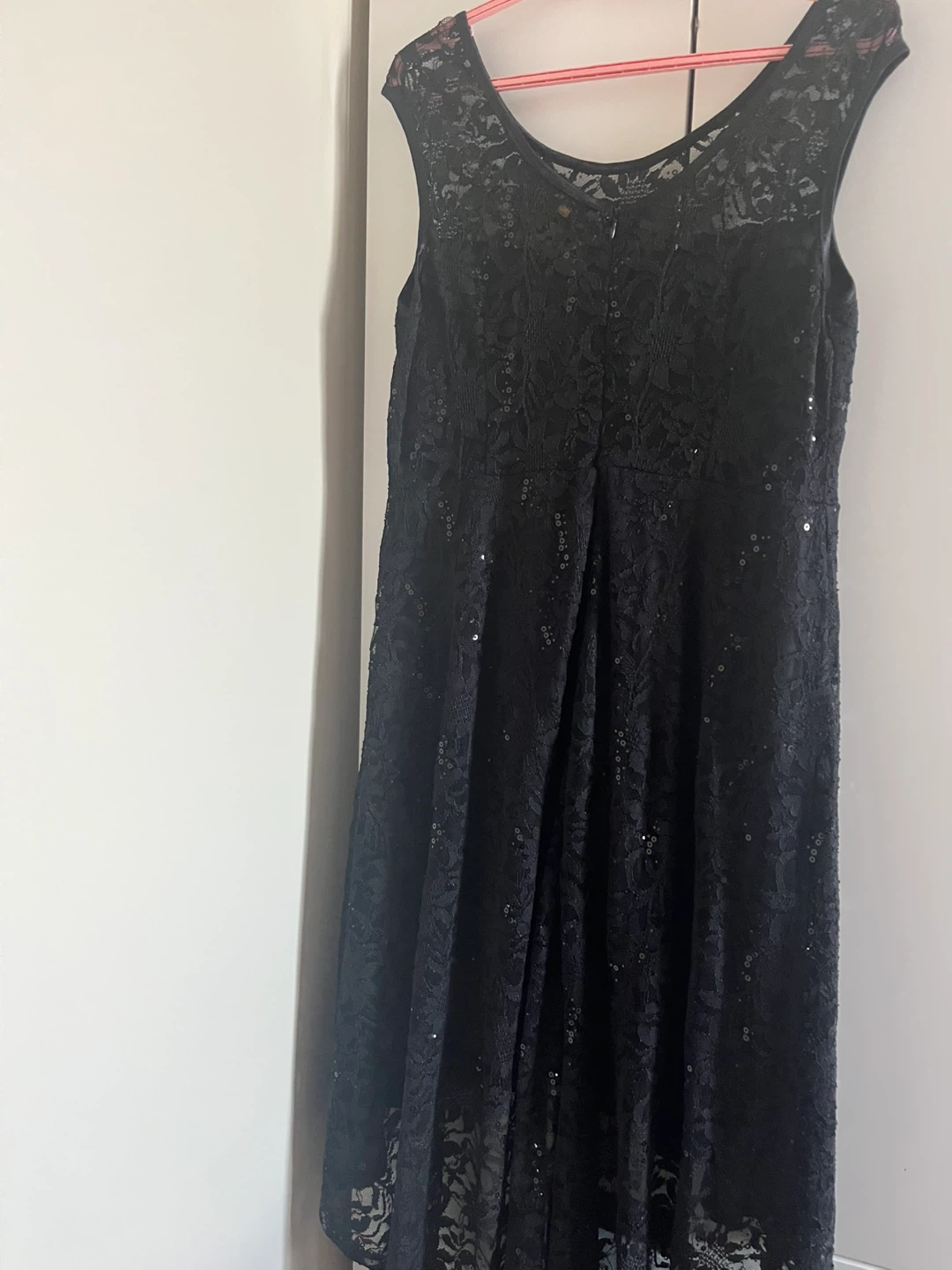 Laura Dress - Size L - Black Lace