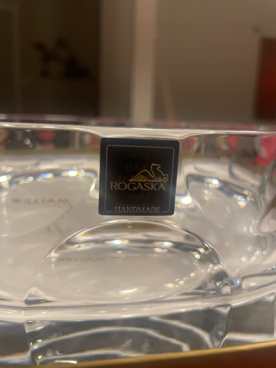 Rogaška Handmade Crystal Bowl William Ashley - photo 2