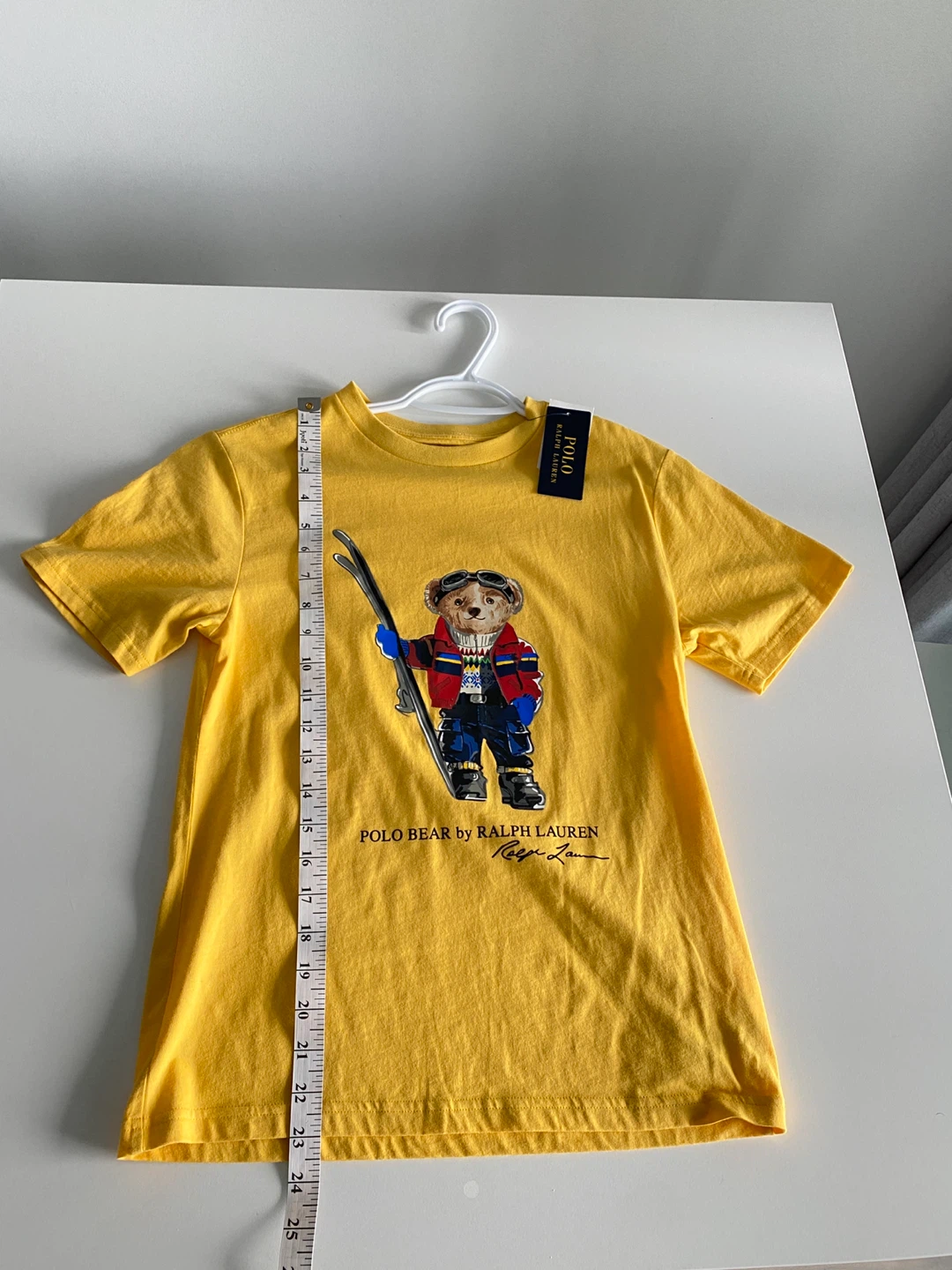 Brand NEW Ralph Lauren POLO BEAR 100% Cotton Tshirt Mango Colour - photo 5