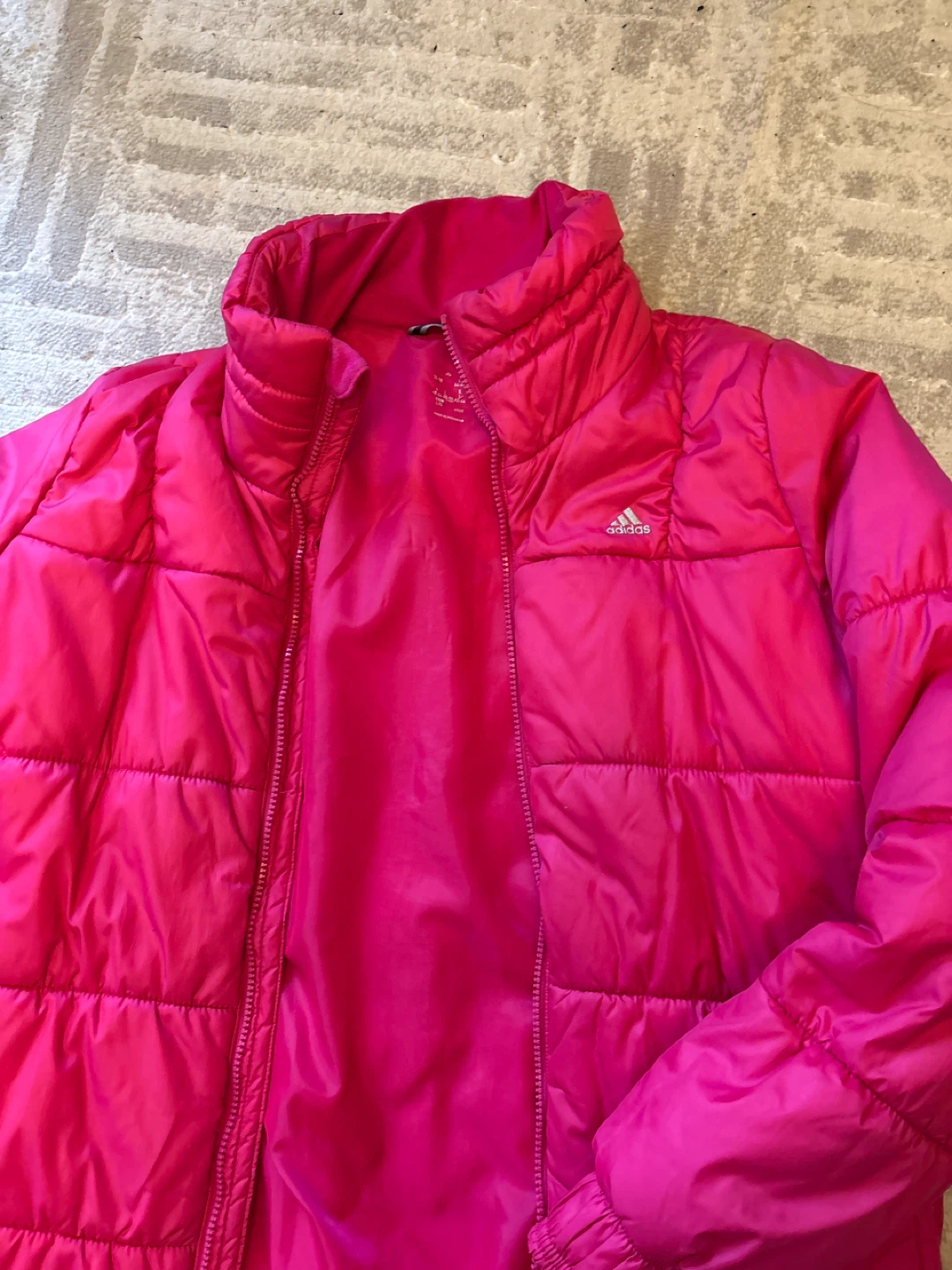 Adidas Pink Puffer Jacket - photo 3