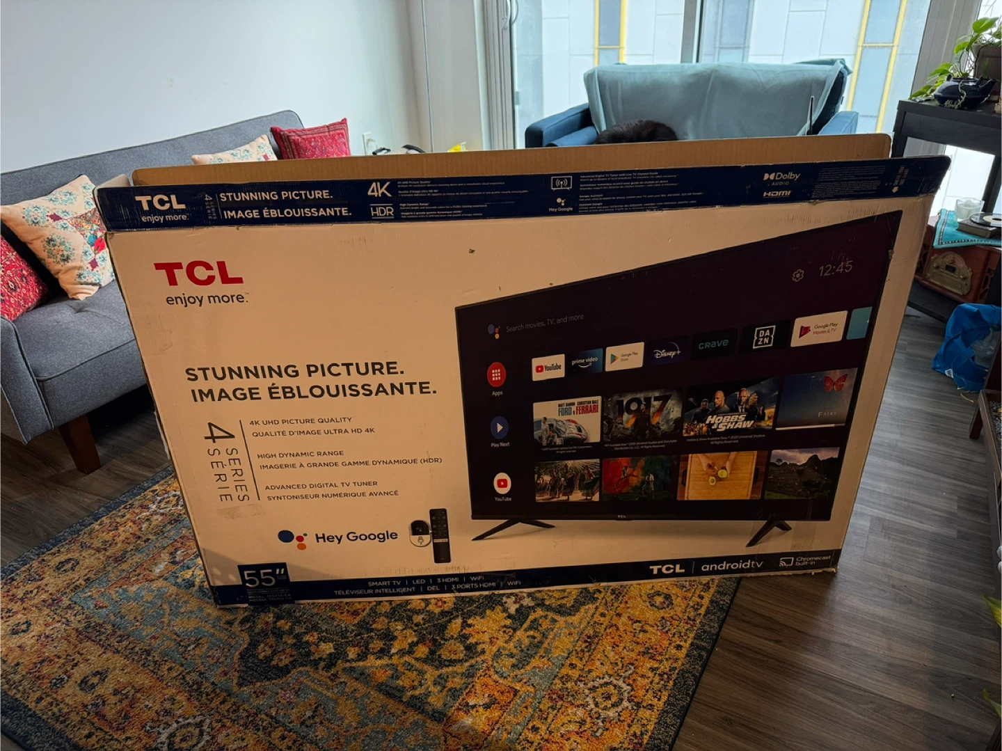 TCL 4-Series 55" 4K UHD HDR Android TV - photo 2