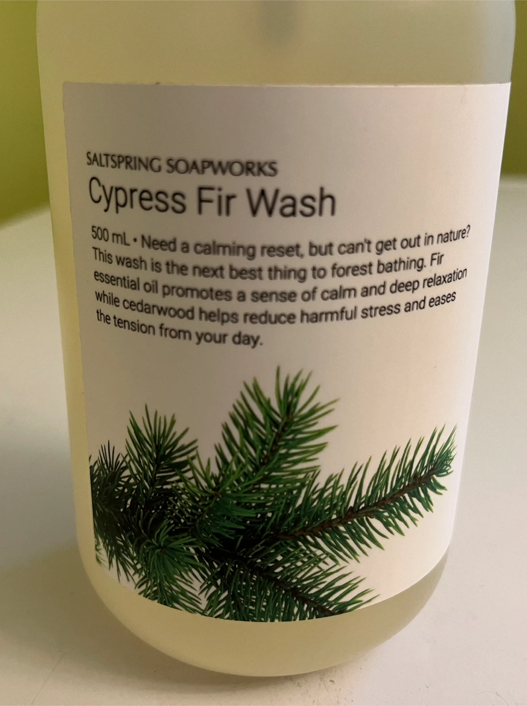 NEW Saltspring Cypress Fir Wash