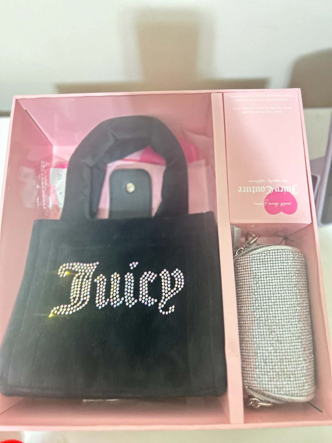 Juicy Couture Black Mini Tote Bag Set - photo 2
