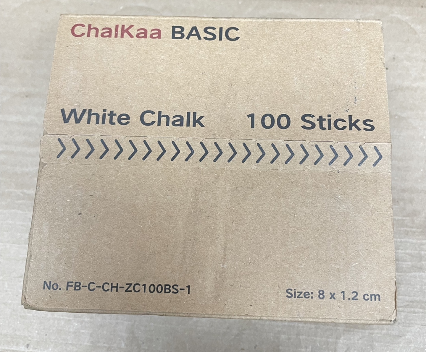 Chalkaa Basic White Chalk - 100 Sticks - photo 2