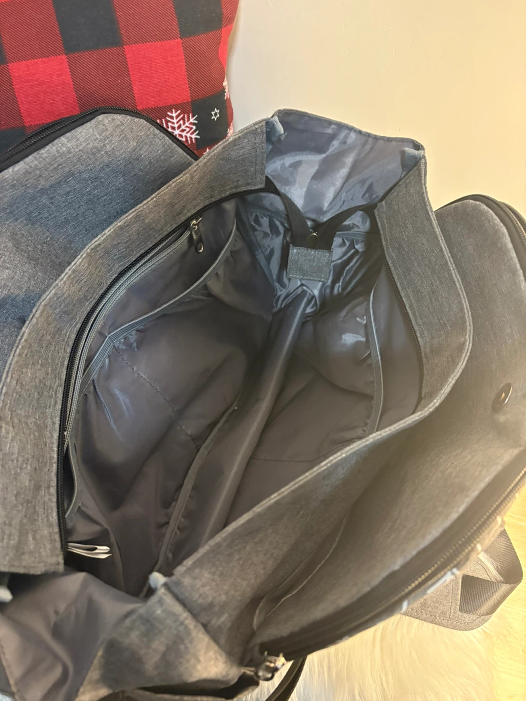 Leke Baby Diaper Bag - Grey - photo 2