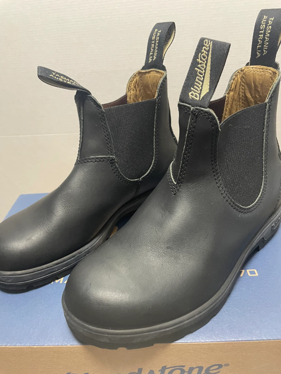 Blundstone 500 Black Leather Chelsea Boots - photo 2
