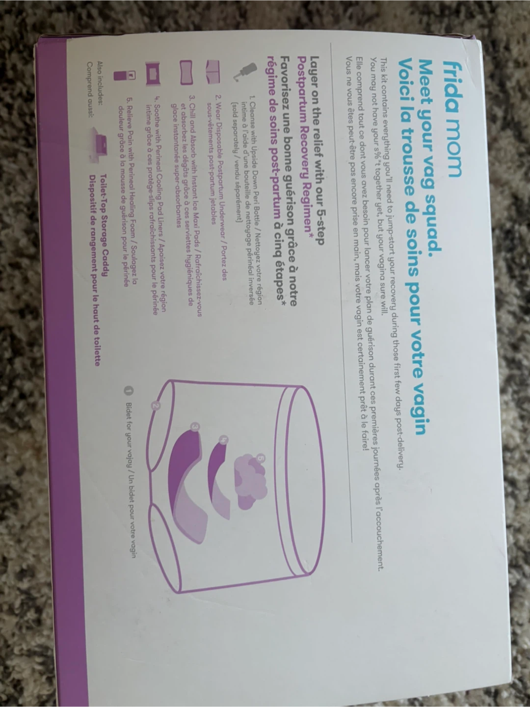 Frida Mom Postpartum Recovery Essentials Kit - New