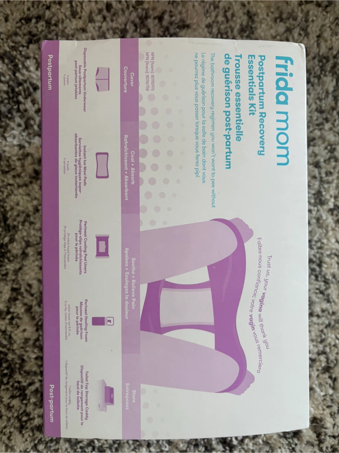 Frida Mom Postpartum Recovery Essentials Kit - New - photo 3