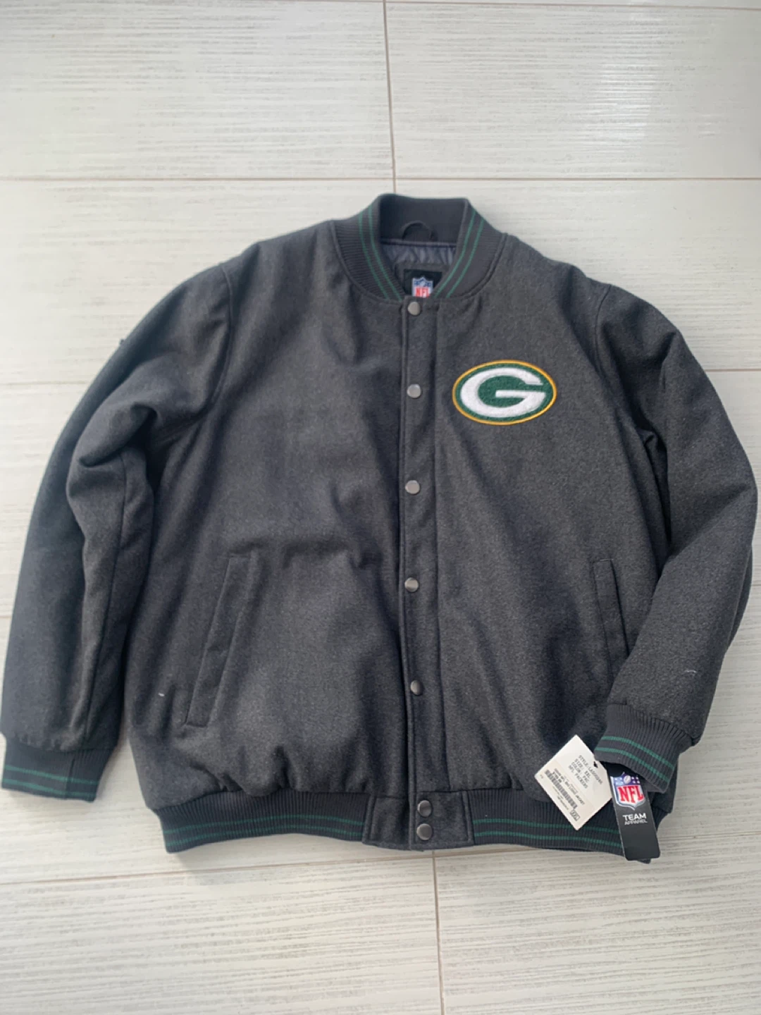 NFL Green Bay Packers XXL Big Logo Jacket - New