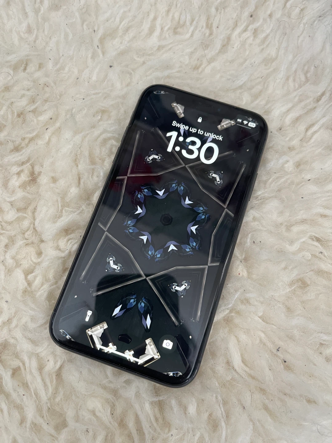 iPhone XR Black with screen protector