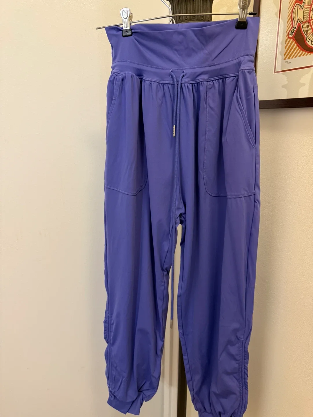 Halara-Violet Jogger Pants-Size M