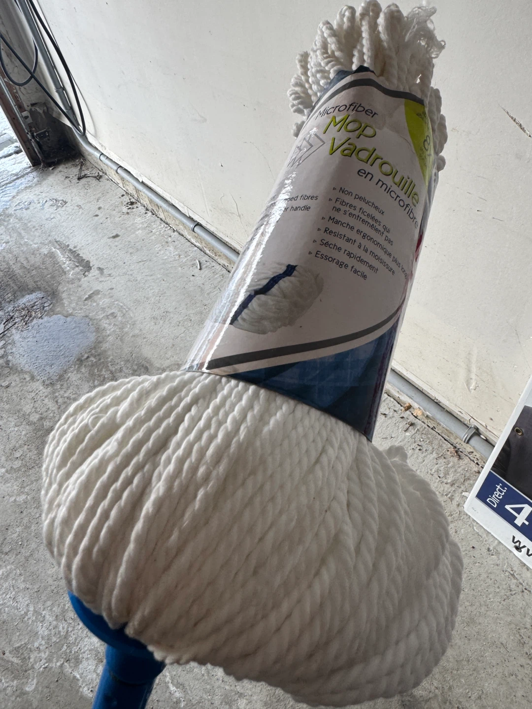 Vileda Bucket (used), microfibre Vadrouille Mop (brand new) - photo 5
